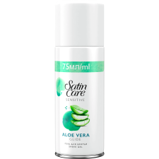 Гель для гоління Satin Care Sensitive для чутливої шкіри 75 мл mini slide 1