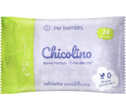 Серветки Chicolino вологі для дітей від народження 24 шт