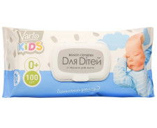 Влажные салфетки Varto KIDS для детей с первых дней жизни 100 шт. mini slide 1