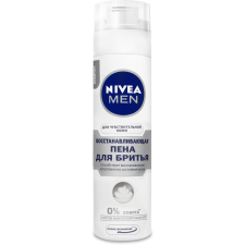 Восстановительная пенка для бритья Nivea Men для чувствительной кожи с экстрактом ромашки 200 мл mini slide 1