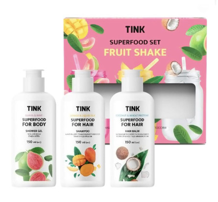 Набір подарунковий Tink Superfood Set Fruit Shake жіночий 1 шт slide 1