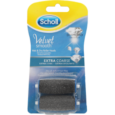 Насадки роликовые сменные к электрической роликовой пилки Diamond Crystals Velvet Smooth Scholl 2 шт mini slide 1