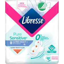 Прокладки Libresse Pure Sensitive Ultra Night + Ночные 8шт mini slide 1