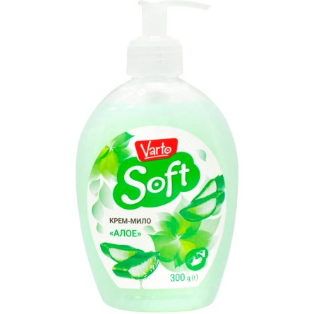 Жидкое крем-мыло Varto Soft Алоэ 300 мл