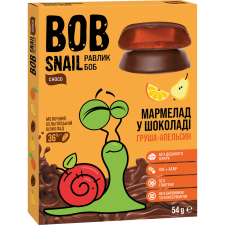 Мармелад Bob Snail Груша-апельсин в молочному шоколаді 54 г mini slide 1