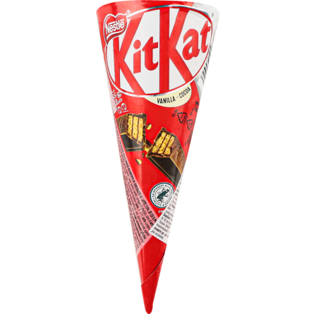 Мороженое Kit Kat ванильно-шоколадное с шоколадным сиропом и палочками 68г