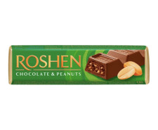 Батончик Roshen шоколадний з арахісовою начинкою 38 г mini slide 1