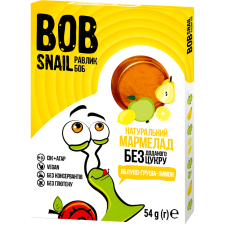 Мармелада Bob Snail Яблоко-Груша-Лимон 27 г mini slide 1