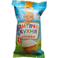 Морозиво Три Ведмедi Дитяча кухня пломбір 70 г mini slide 1