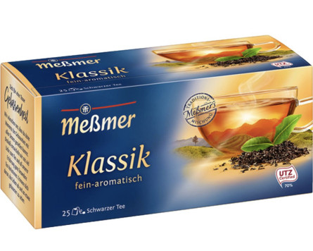 Чай Messmer чорний 25х1,75 г