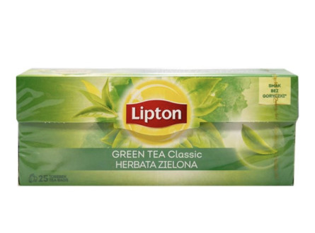 Чай Lipton Green Classic зелений 25 х 1.3 г slide 1