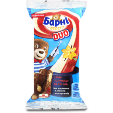 Бісквіт Барні Duo Полуниця та ваніль 30 г mini slide 1