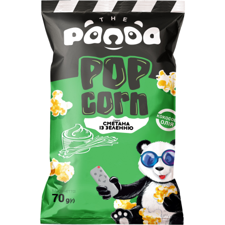 Попкорн Panda Сметана с зеленью 70 г