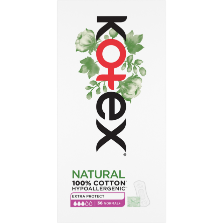 Прокладки Kotex Natural Normal+ 36 шт.