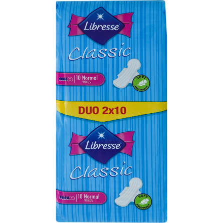 Прокладки Libresse Classic Protection Regular+ гигиенические 18 шт