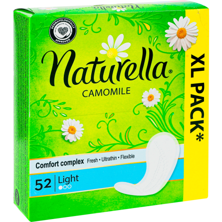 Прокладки ежедневные Naturella Camomile Normal 52 шт.