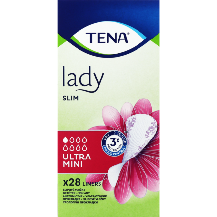 Прокладки урологічні Tena Lady Slim Ultra Mini 28 шт.