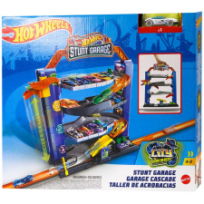 Игровой набор Hot Wheels Гараж для машинок 4 этажа mini slide 1