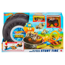Набір ігровий Hot Wheels Трюки у шині mini slide 1