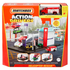 Набір ігровий Hot Wheels Matchbox Невідкладна допомога mini slide 1