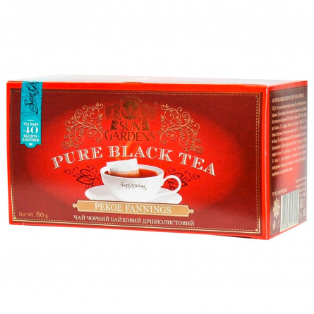 Чай черный Sun Gardens Pekoe Fannings 40пак*2г