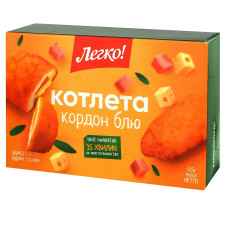 Котлета Легко! Кордон Блю заморожена 2шт 315г mini slide 1