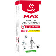 Жидкость от комаров Vaco Max 30+10 ночей 30 мл mini slide 1