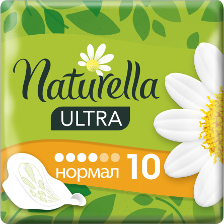 Прокладки гігієнічні Naturella Ultra Camomile Normal 10 шт.