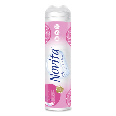 Диски косметичні Novita Soft ватні 100 шт