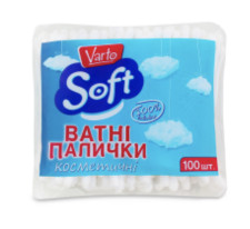 Ватні палички Varto Soft косметичні 100 шт. mini slide 1