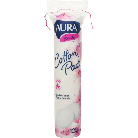 Диски ватні Aura Beauty 120 шт