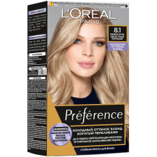 Крем-фарба для волосся L'Oreal Paris Preference 8.1 cвітло-русявий попелястий mini slide 1