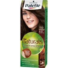 Крем-фарба для волосся Palette Naturals Фітолінія 4-0 (700) каштановий mini slide 1