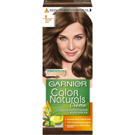 Крем-фарба для волосся Garnier Color Naturals 6 лісовий горіх slide 1