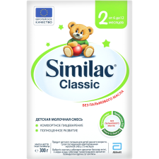 Суха молочна суміш Similac Classic 2 6-12 місяців 300 г mini slide 1