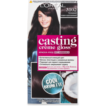 Фарба для волосся L'oreal Casting Creme Gloss 3102 120 мл slide 1
