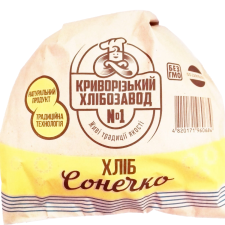 Хліб Криворізький Хлібозавод №1 Сонечко пшеничний 650 г mini slide 1