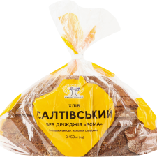 Хліб Рома Салтівський бездріжджовий нарізаний 450 г mini slide 1