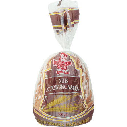 Хлеб Катеринославхліб Славянский ржано-пшеничный нарезной 300 г slide 1