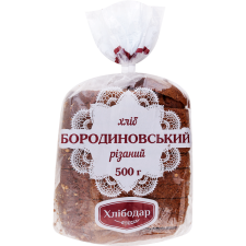 Хліб Хлібодар Бородинський житньо-пшеничний 500 г mini slide 1
