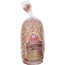 Хлеб Катеринославхліб Славянский ржано-пшеничный нарезной 600 г mini slide 1