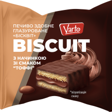 Печиво Varto Biscuit здобне в глазурі, вагове mini slide 1