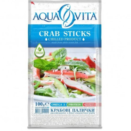 Палички крабові Aqua Vita охолоджені 100г