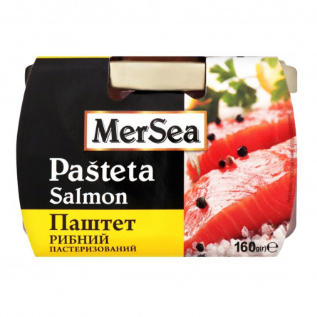 Паштет MerSea рибний з лосося пастеризований 160г