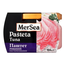 Паштет MerSea рибний з тунця пастеризований 160г mini slide 1