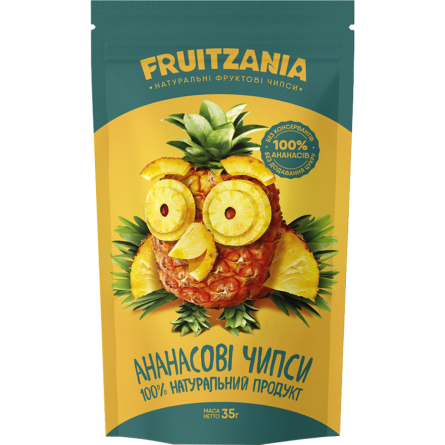 Ананасовые чипсы Fruitzania 35 г
