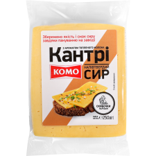 Сир КОМО КАНТРІ слайс 50%, 250г mini slide 1