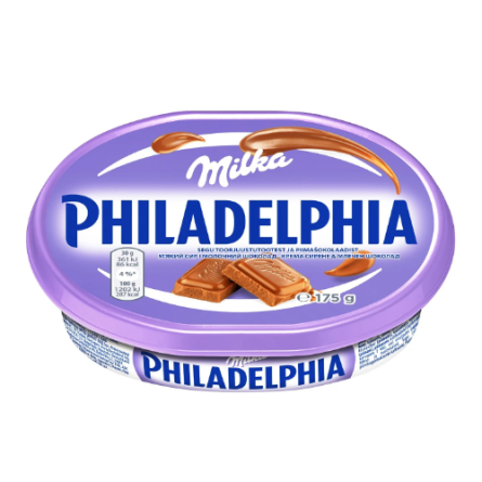 Cыр Milka Philadelphia с шоколадом 175г