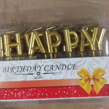 Свічки для торта Happy Birthday арт.19K178 mini slide 1
