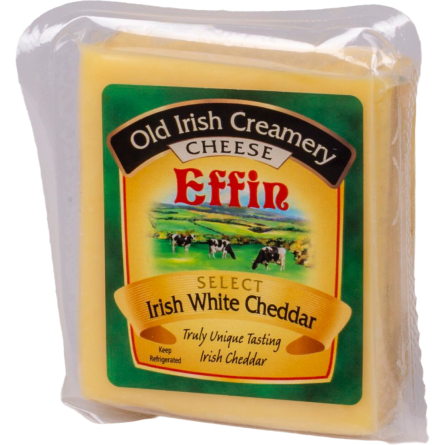 Сыр Old Irish Creamery White Cheddar молодой 53.5% 200 г